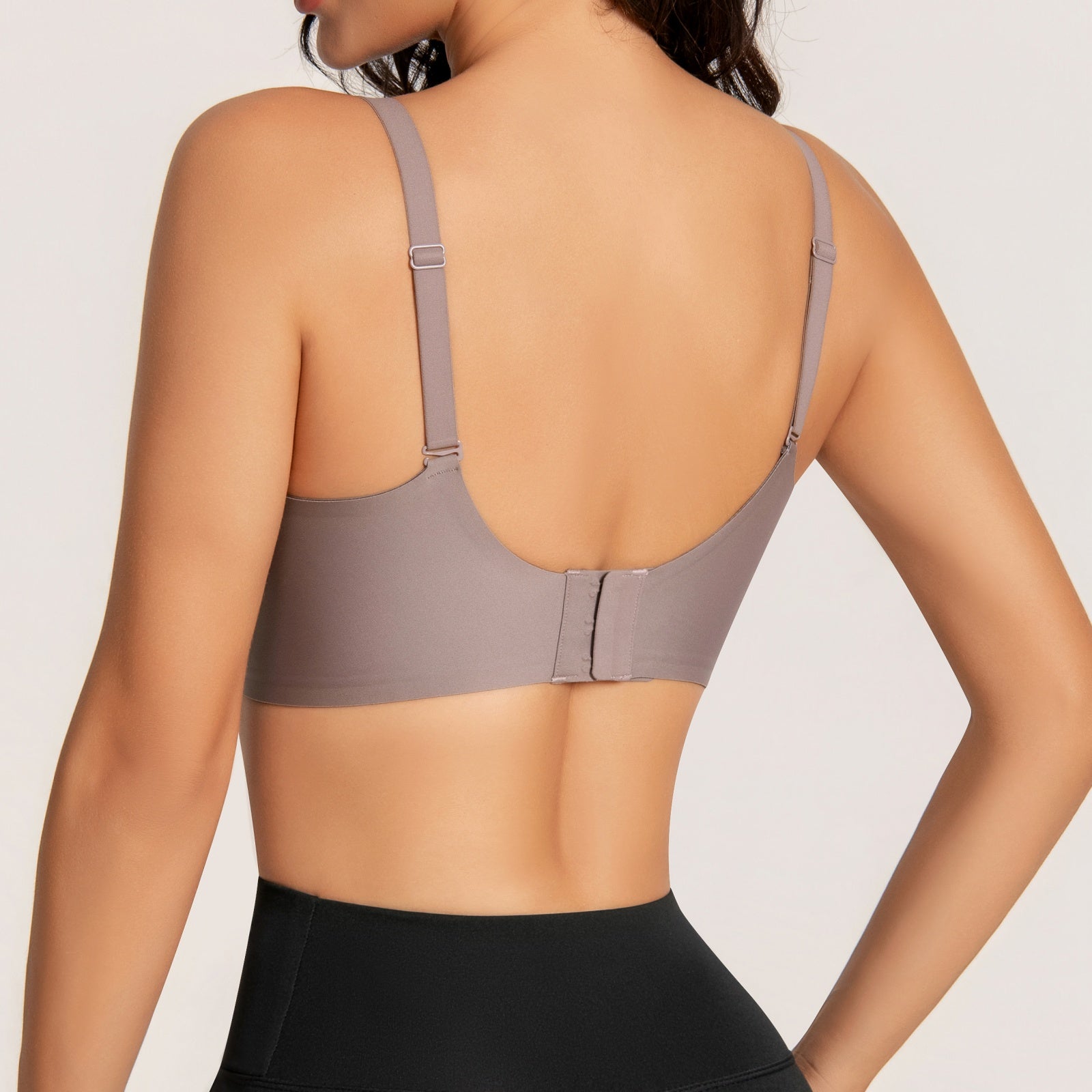 OUFALI Wireless Jelly Bras Women Comfortable Bra No Underwire Seamless Bras Full Coverage